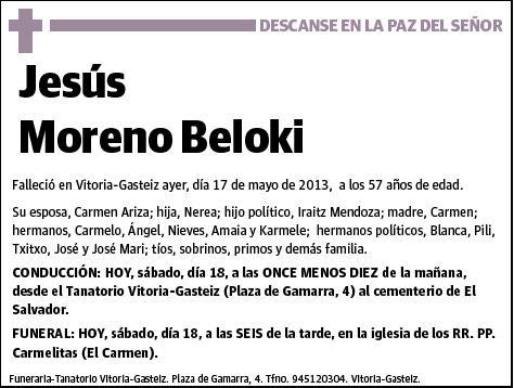 MORENO BELOKI,JESUS