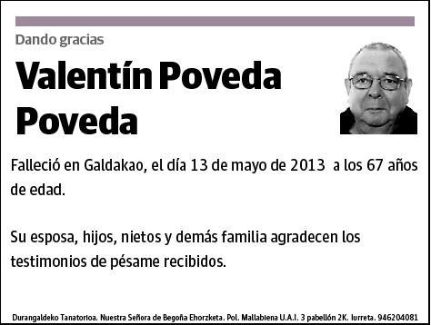 POVEDA POVEDA,VALENTIN