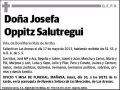 OPPITZ SALUTREGUI,JOSEFA