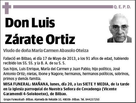 ZARATE ORTIZ,LUIS