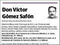 GOMEZ SAFON,VICTOR