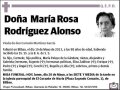 RODRIGUEZ ALONSO,MARIA ROSA