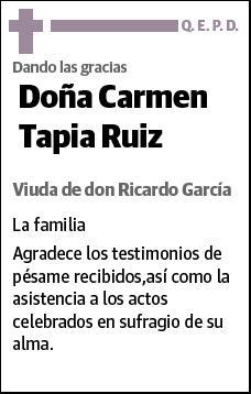 TAPIA RUIZ,CARMEN