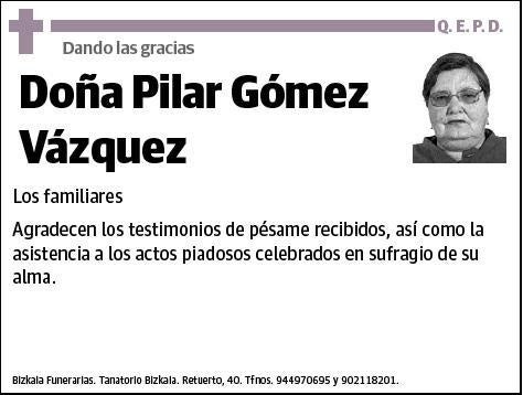 GOMEZ VAZQUEZ,PILAR