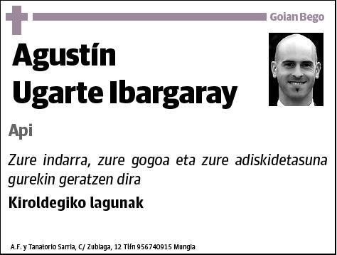 UGARTE IBARGARAY,AGUSTIN