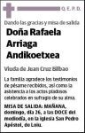ARRIAGA ANDIKOETXEA,RAFAELA