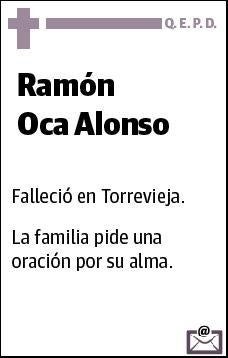 OCA ALONSO,RAMON