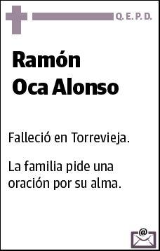 OCA ALONSO,RAMON