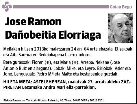 DAÑOBEITIA ELORRIAGA,JOSE RAMON