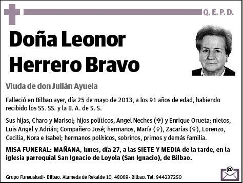 HERRERO BRAVO,LEONOR