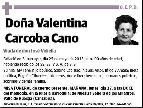 CARCOBA CANO,VALENTINA