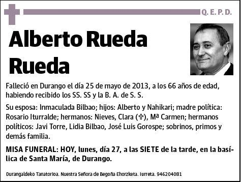 RUEDA RUEDA,ALBERTO