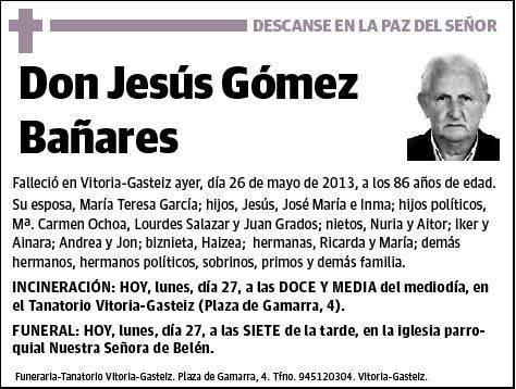 GOMEZ BAÑARES,JESUS