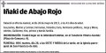 DE ABAJO ROJO,IÑAKI