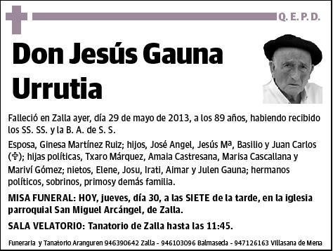 GAUNA URRUTIA,JESUS