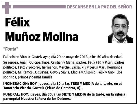 MUÑOZ MOLINA,FELIX