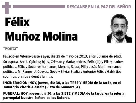 MUÑOZ MOLINA,FELIX