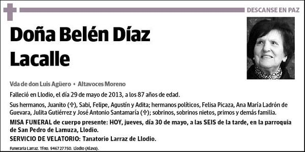 DIAZ LACALLE,BELEN