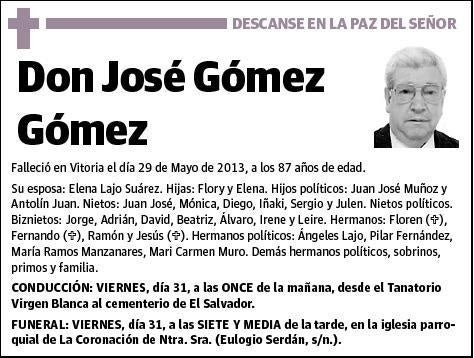 GOMEZ GOMEZ,JOSE