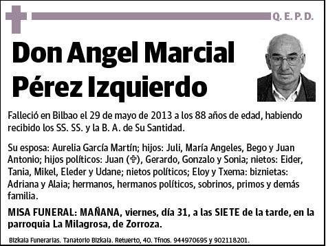 PEREZ IZQUIERDO,MARCIAL