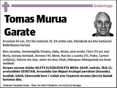 MURUA GARATE,TOMAS