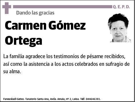 GOMEZ ORTEGA,CARMEN