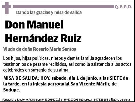 HERNANDEZ RUIZ,MANUEL