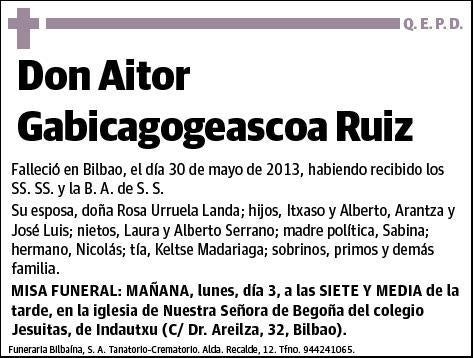 GABICAGOGEASCOA RUIZ,AITOR