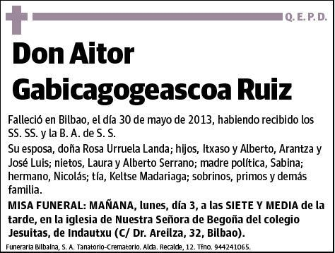 GABICAGOGEASCOA RUIZ,AITOR