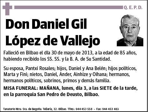 GIL LOPEZ DE VALLEJO,DANIEL