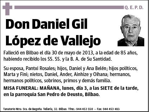 GIL LOPEZ DE VALLEJO,DANIEL