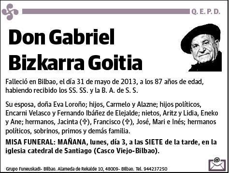 BIZKARRA GOITIA,GABRIEL