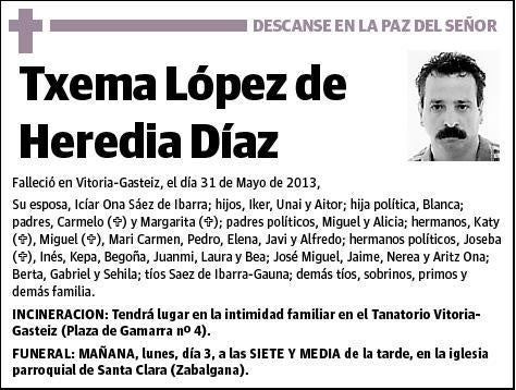 LOPEZ DE HEREDIA DIAZ,TXEMA