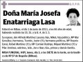 ENATARRIAGA LASA,MARIA JOSEFA