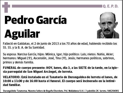 GARCIA AGUILAR,PEDRO