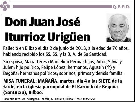 ITURRIOZ URIGÜEN,JUAN JOSE