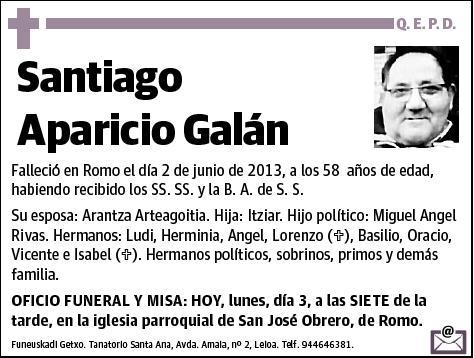 APARICIO GALAN,SANTIAGO