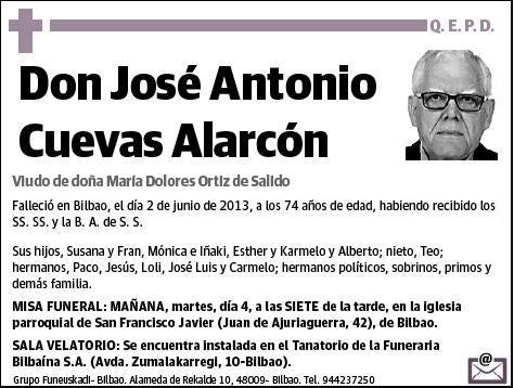 CUEVAS ALARCON,JOSE ANTONIO