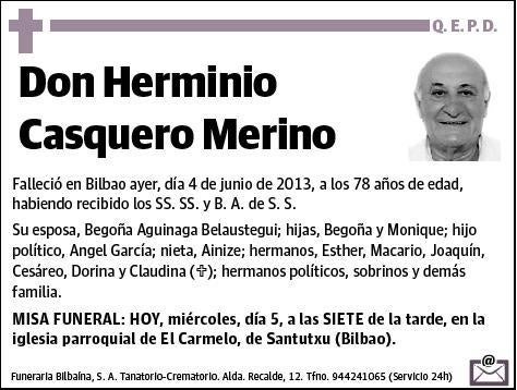 CASQUERO MERINO,HERMINIO