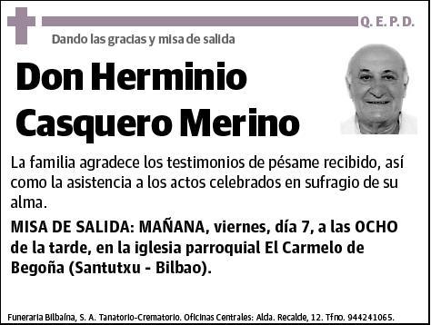 CASQUERO MERINO,HERMINIO