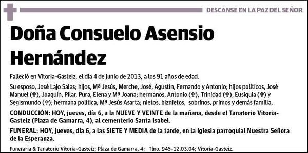 ASENSIO HERNANDEZ,CONSUELO