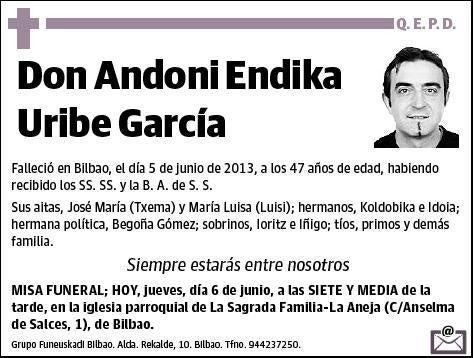 URIBE GARCIA,ANDONI ENDIKA