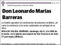 MARIAS BARRERAS,LEONARDO