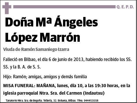 LOPEZ MARRON,MARIA ANGELES