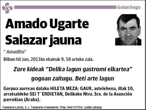 UGARTE SALAZAR,AMADO