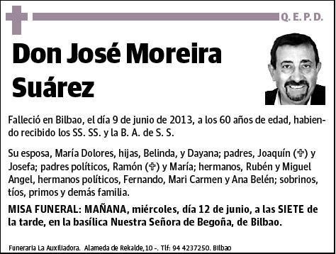 MOREIRA SUAREZ,JOSE