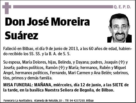 MOREIRA SUAREZ,JOSE