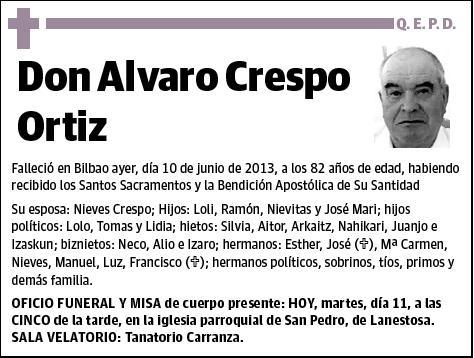 CRESPO ORTIZ,ALVARO