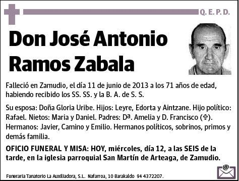 RAMOS ZABALA,JOSE ANTONIO