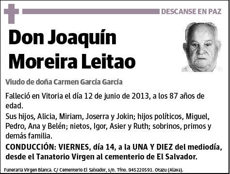 MOREIRA LEITAO,JOAQUIN